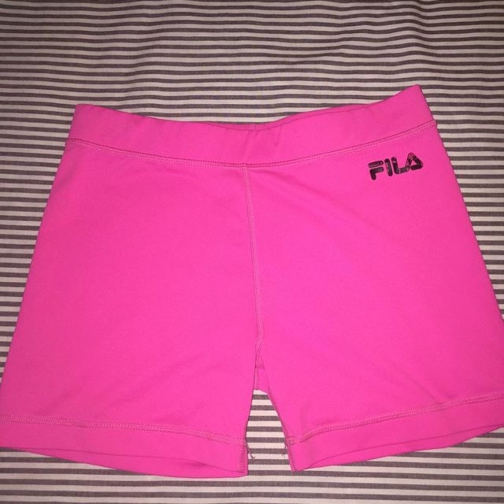 Hot pink spandex